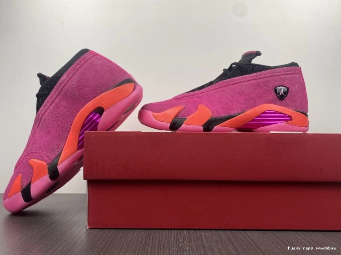 Cheap Husky (W) 14 DH4121-600 Retro Shocking Low Jordan Pink 0707